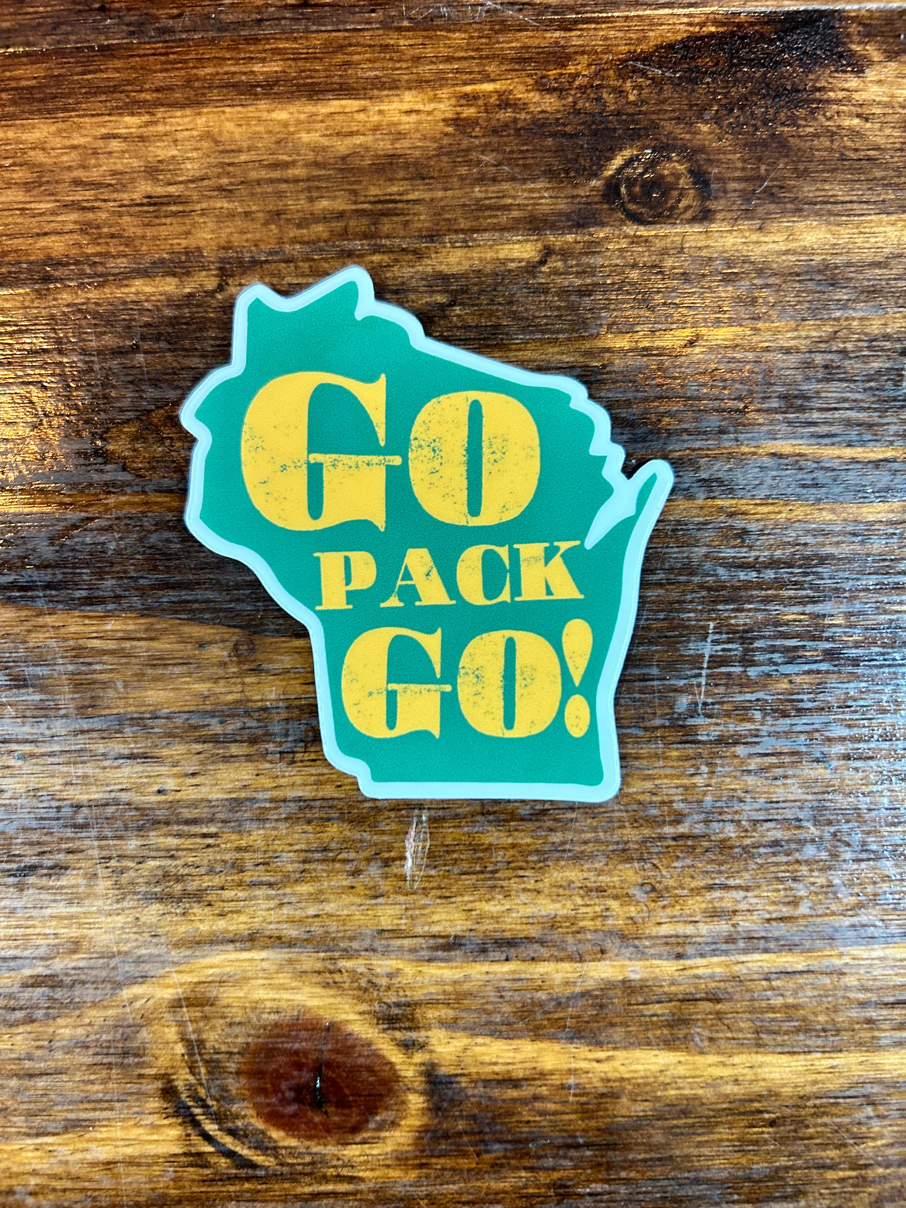 Sticker - Go Pack Go | LoCo WisCo