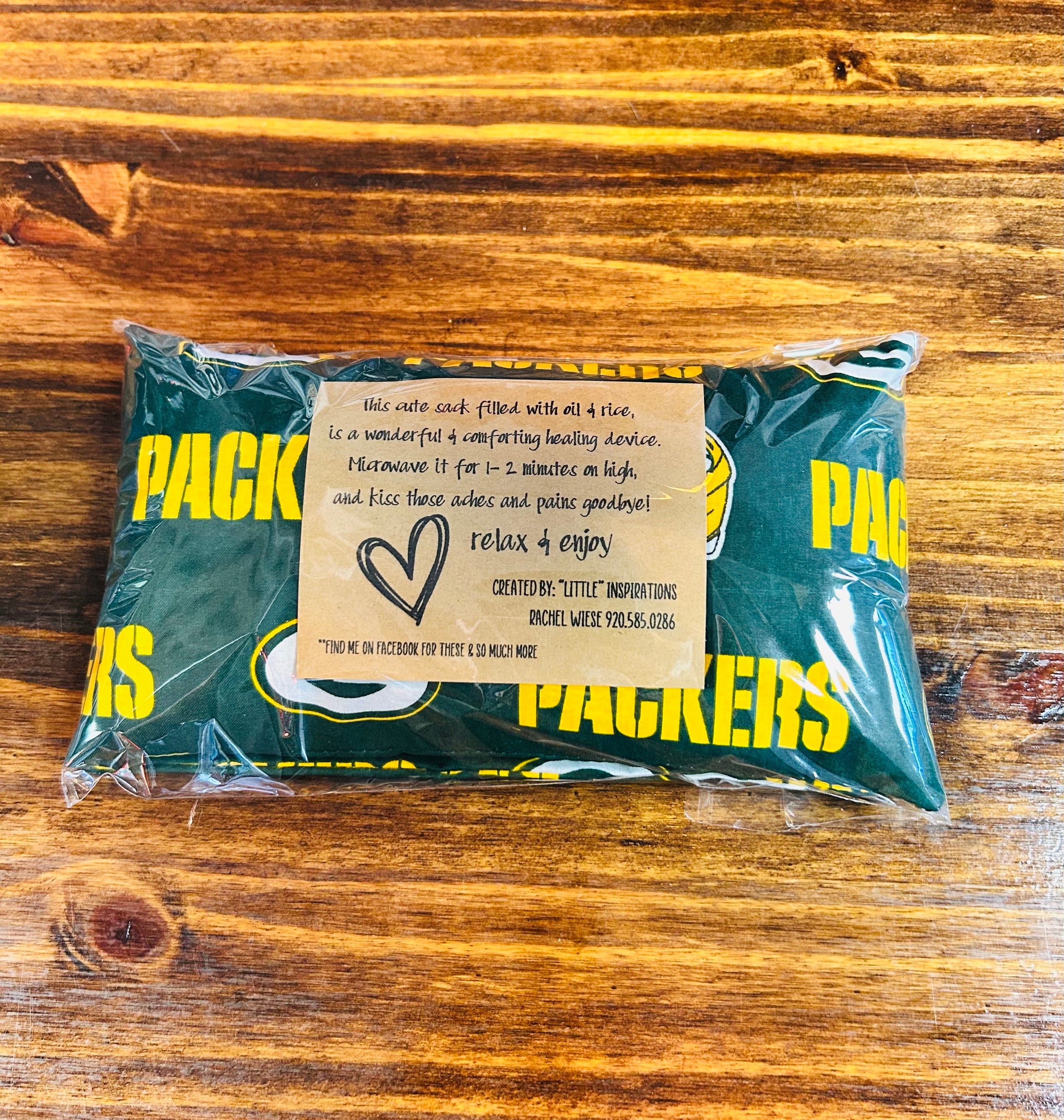 Rice Bag - Packers | LoCo WisCo